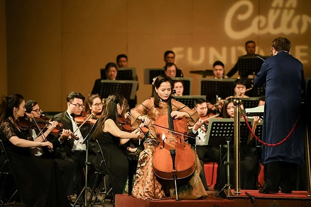 Đinh Hoài Xuân thăng hoa trong Cello Fundamento Concert 4
