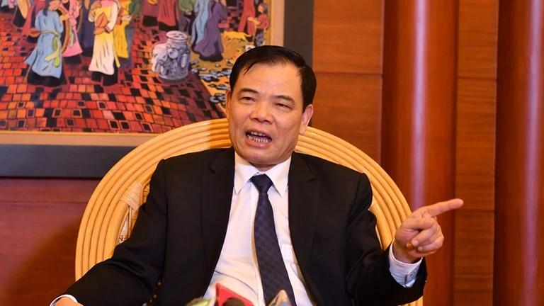 Bộ trưởng Nông nghiệp và Phát triển nông thôn Nguyễn Xuân Cường.
