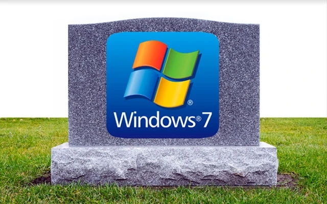 Microsoft sẽ ngừng hỗ trợ Windows 7.