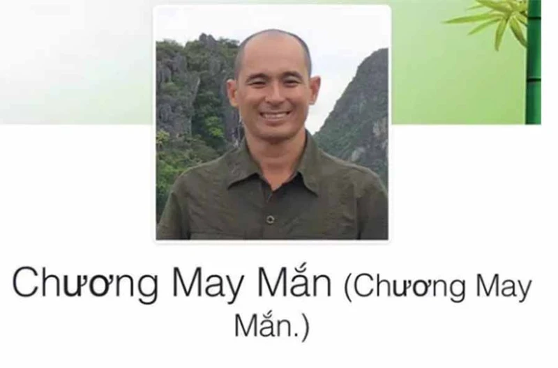 Facebook Chương May Mắn do Chung Hoàng Chương quản lý, sử dụng đăng tải nhiều bài viết có nội dung mang tính chất xuyên tạc.