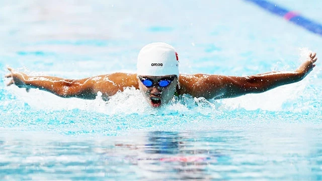 “Kình ngư” Nguyễn Huy Hoàng phá hai kỷ lục SEA Games, đạt chuẩn A dự Olympic 2020.