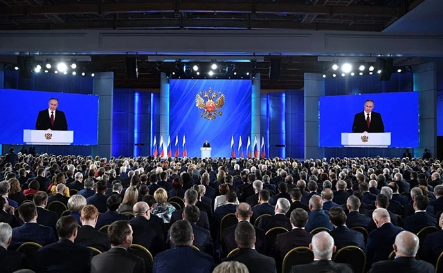 Tổng thống Nga đọc Thông điệp liên bang năm 2020