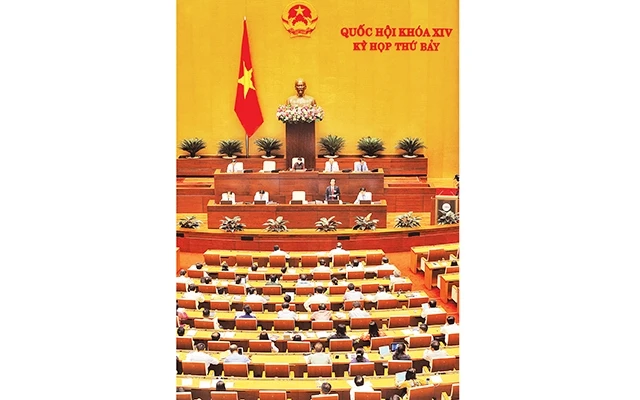 Kỳ họp thứ bảy, Quốc hội khóa XIV.Ảnh | Trần Hải