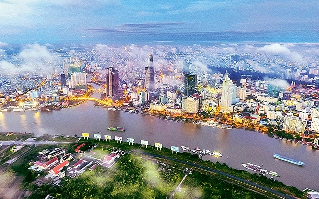 TP Hồ Chí Minh phát triển theo hướng ngày càng hiện đại, năng động.Ảnh | Đỗ Trọng Danh