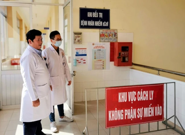 Bệnh viện đa khoa Lâm Đồng đã bố trí khu vực cách ly để sẵn sàng điều trị bệnh nhân nhiễm 2019-nCoV.