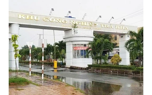 Một góc Khu công nghiệp Trà Kha.
