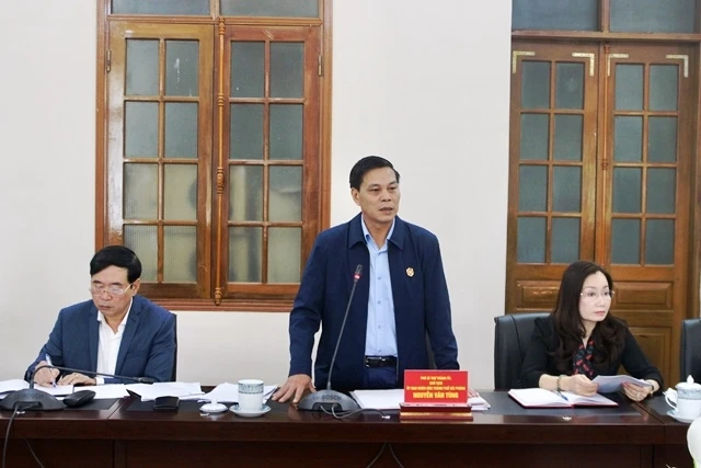 Chủ tịch UBND TP Hải Phòng, Nguyễn Văn Tùng chỉ đạo công tác phòng, chống dịch bệnh Covid-19.