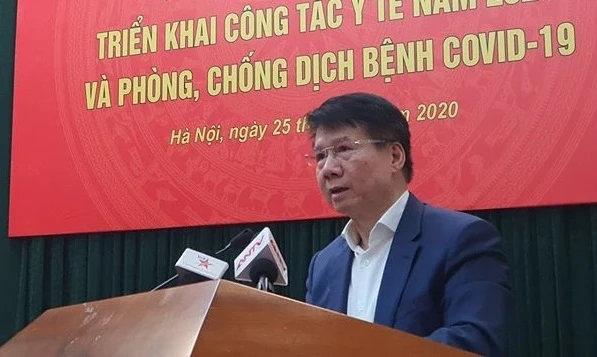 Thứ trưởng Y tế Trương Quốc Cường.