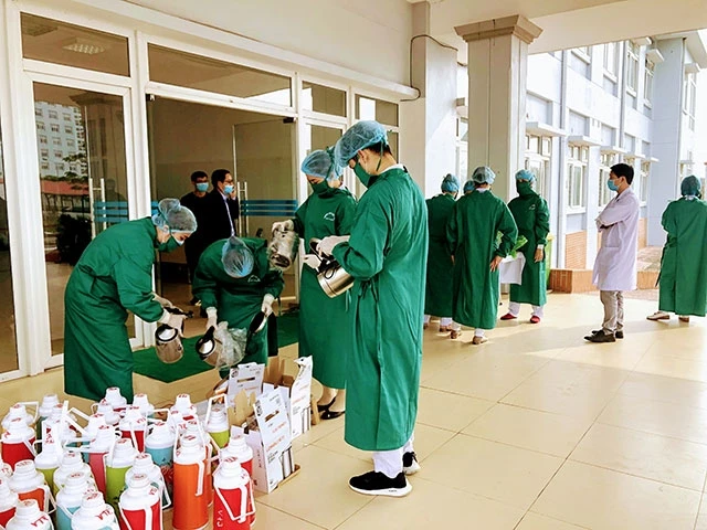 Chuẩn bị tốt điều kiện cơ sở vật chất phục vụ cách ly y tế tập trung tại Bệnh viện Hữu nghị Việt Tiệp cơ sở 2 (Hải Phòng).