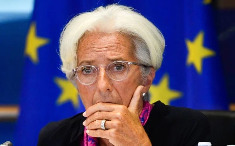 Chủ tịch Ngân hàng Trung ương châu Âu (ECB) - bà Christine Lagarde. (Ảnh: CNBC)