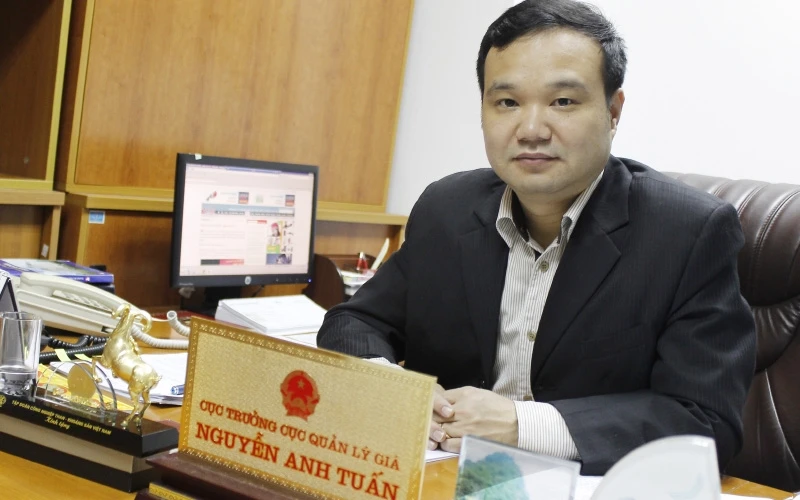 Cục trưởng Quản lý giá (Bộ Tài chính) Nguyễn Anh Tuấn, (Ảnh: DT)