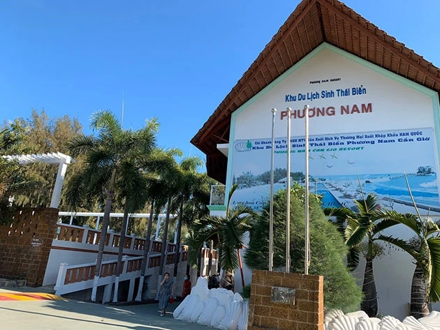 Resort Phương Nam, một cơ sở được sử dụng vào việc cách ly phòng chống dịch Covid-19 cho người từ nước ngoài về