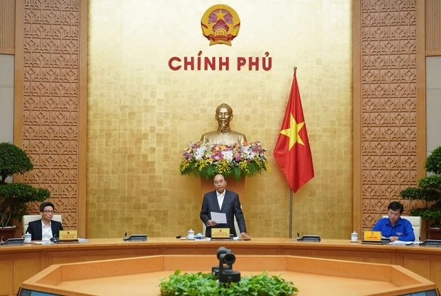 Thủ tướng Nguyễn Xuân Phúc phát biểu ý kiến chỉ đạo tại buổi làm việc với Ban Bí thư T.Ư Đoàn TNCS Hồ Chí Minh.