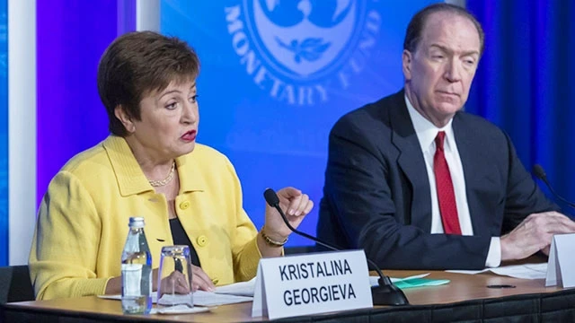 Tổng Giám đốc IMF Georgieva cảnh báo suy thoái kinh tế toàn cầu do dịch Covid-19. Ảnh: AP