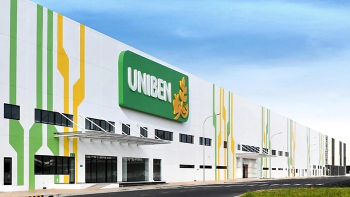 Với diện tích 160.000 m2, nhà máy Uniben tại KCN VSIP IIA, Bình Dương là một trong những nhà máy thực phẩm lớn và hiện đại bậc nhất khu vực.