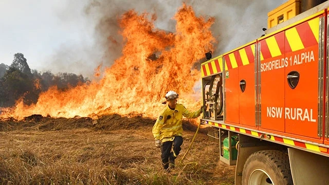 Các đám cháy rừng tiềm tàng ở Australia sẽ được vệ tinh dự báo. Ảnh: NEWSAPI