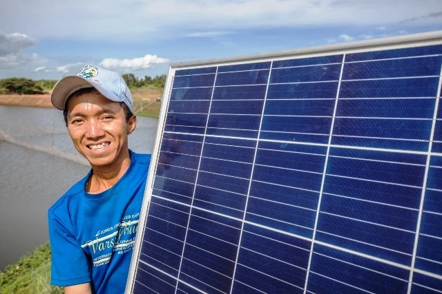 Nuôi trồng thủy sản kết hợp điện mặt trời tại Việt Nam