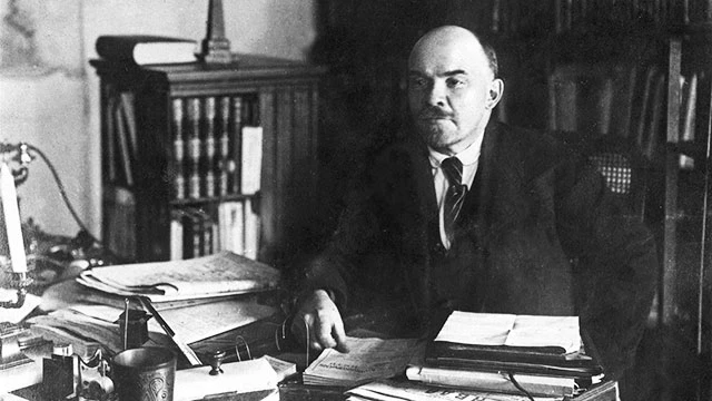 Lãnh tụ V.I.Lenin. Ảnh: BRITANNICA
