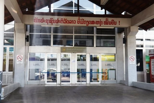 Lào tiếp tục đóng cửa sân bay quốc tế và nội địa. Ảnh: Sảnh chính sân bay quốc tế Wattay, Thủ đô Vientiane, Lào.