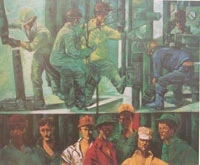 Bức “tranh chép” của Lương Văn Trung.