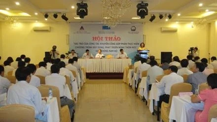 Hội thảo: “Vai trò của công tác khuyến công góp phần thực hiện chương trình xây dựng, phát triển nông thôn mới” vùng Đôn